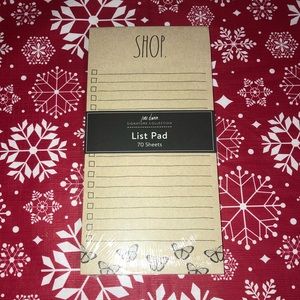Rae Dunn Shop List Pad.